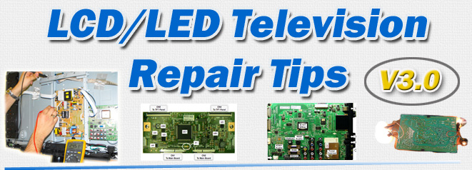 Repairing cracked lcd tv screen