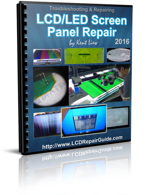 lcd led tv monitor screen panel repair guide