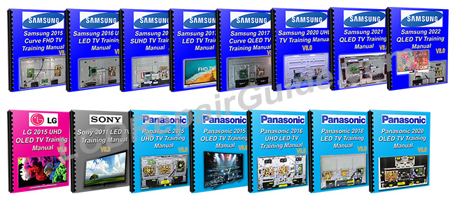 qled oled led lcd tv training manuals