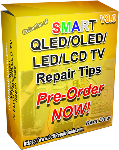 v8 qled oled led lcd tv repair tips