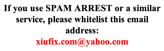 Spam arrest whitelist Spam arrest whitelist